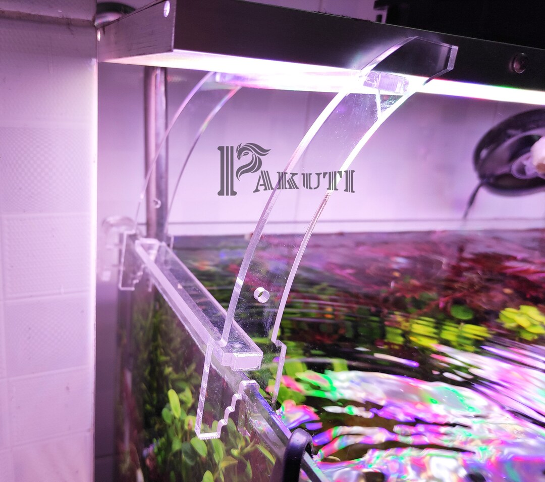 Aquarium Acrylic Light Base / Stand for LED Light Can Be Etsy