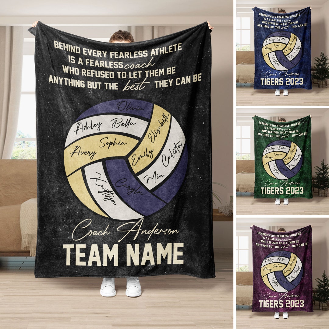 VODRM Volleyball Blanket Gifts For Teen Girls For Living Room