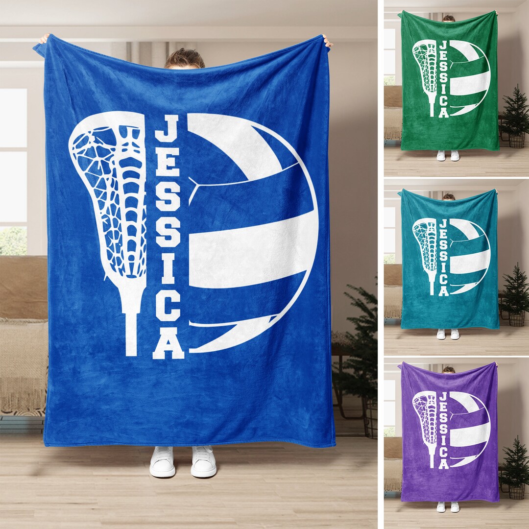 Personalized Sport Blanket, Sports Blanket, Custom Name Soft Cozy