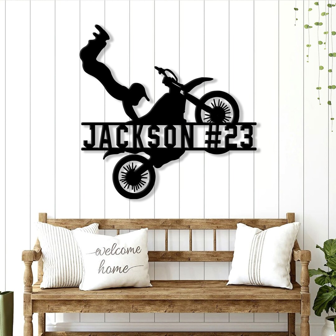 motocross sign