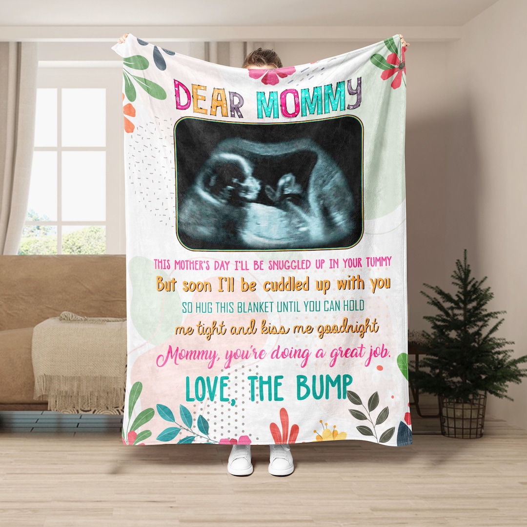 Personalized Mom Blanket New Mom Blanket Custom Baby Etsy