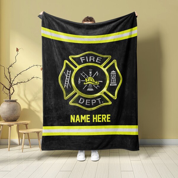 Fireman Blanket Etsy