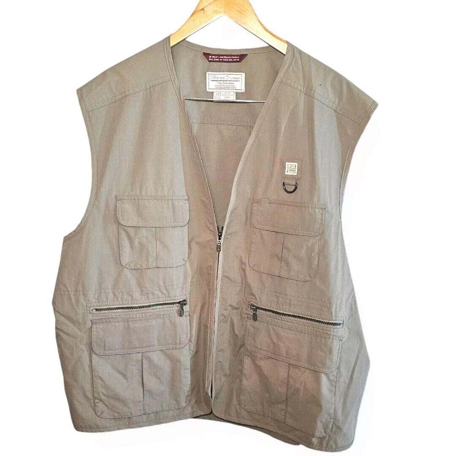 Tilley Endurables Different Drummer Vest Fishing Travel Multi