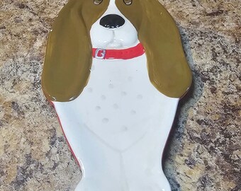 The Pioneer Woman's Charlie The Basset Hound 8.3" Spoon Rest