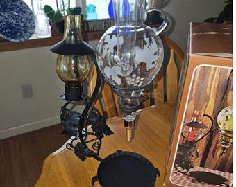 Vintage Wine Areator with Candle Stand