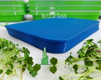 Reusable Microgreen Grow Mats / Reusable Microgreen Grow Medium / Hydroponic / Indoor & Outdoor / Gardening Gifts