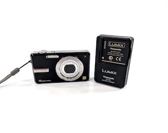 Panasonic Lumix DMC-F4 12MP Digital Camera Y2K 4x Optical Zoom 28mm Wide Lens