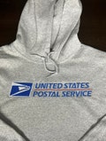 USPS -  Embroidery color Logo Hoodie Postal Worker, Post Office, Mail Carrier, Rural Carrier, Embroidery hooded