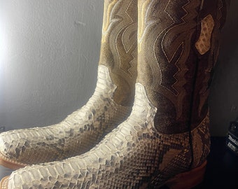 Authentic Python Boots