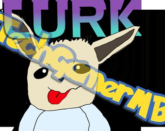Shiny Eevee Lurk Emote for Twitch, Discord & YouTube