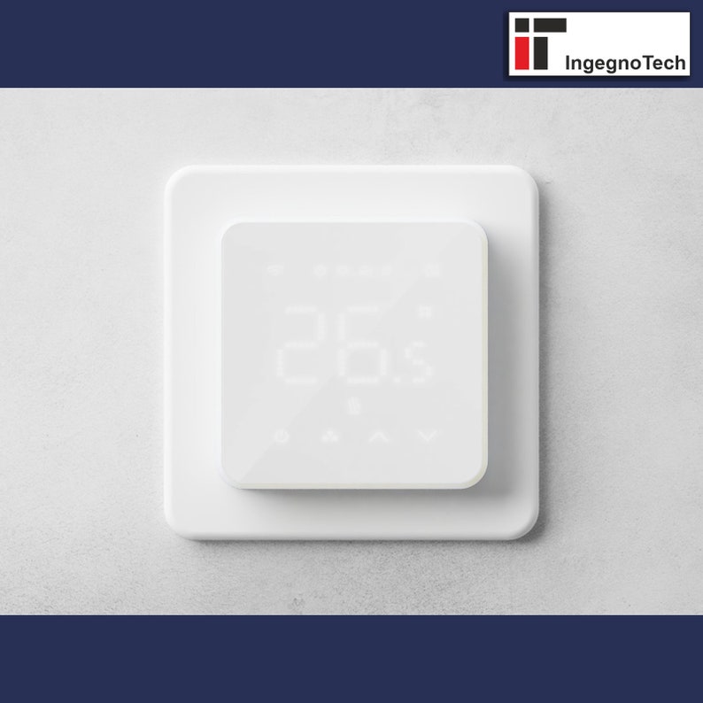 Plaque pour thermostat Meross et similaire image 2