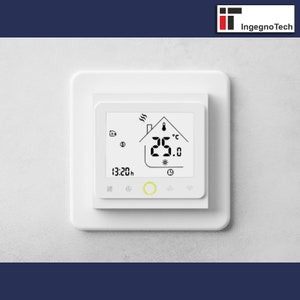 Plaque pour thermostat Meross et similaire image 3