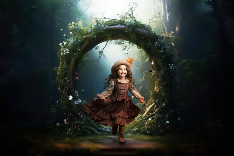 Enchanted Forest Fairy Backdrop Digital Fantasy Photography Studio ...