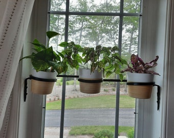 Jardinera de ventana de metal personalizada