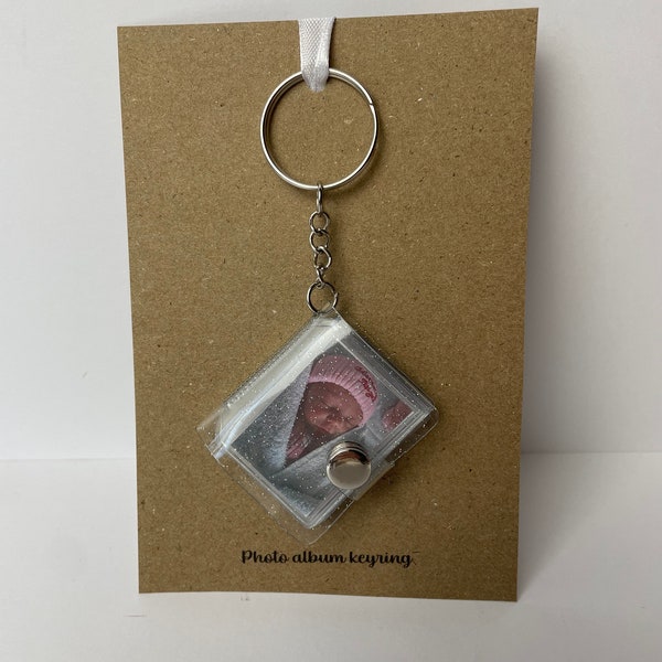 Mini Photo Album keyring