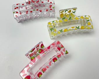 Sommer Frucht Krallen Spangen fürs Haar