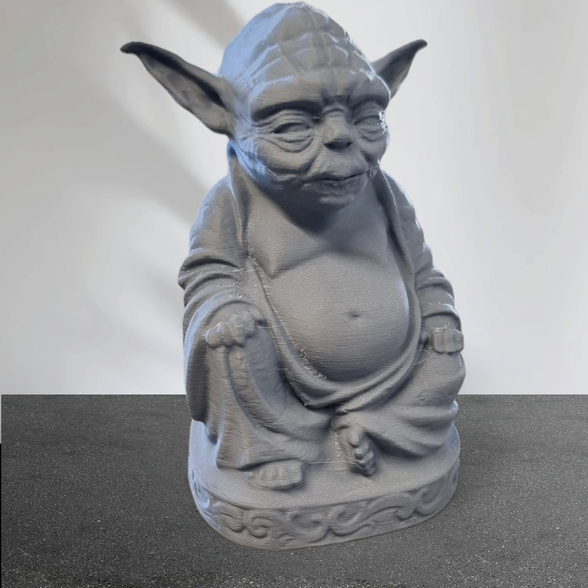 3D Printed  Yoda Buddha Statue