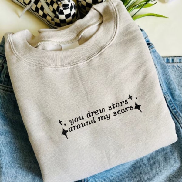 Embroidered Quote Etsy