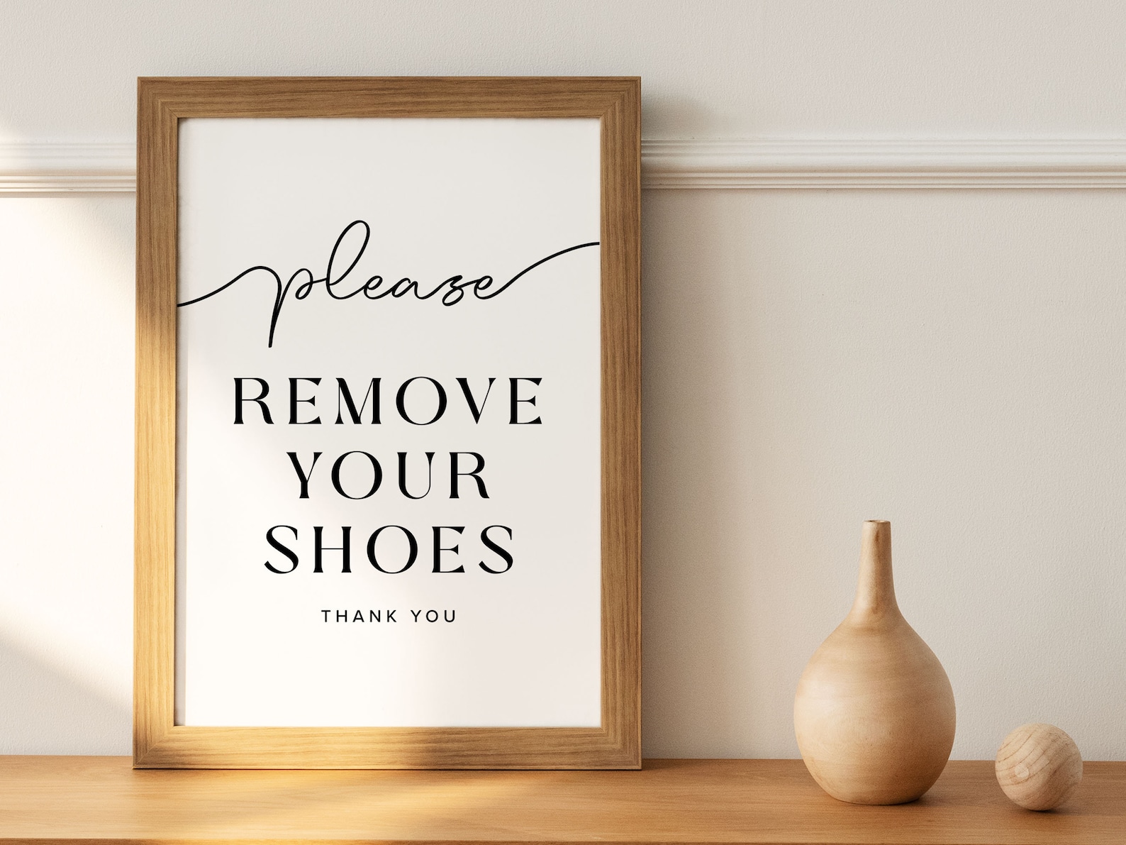 Printable Please Remove Your Shoes Sign for Entryway Room, Take off ...