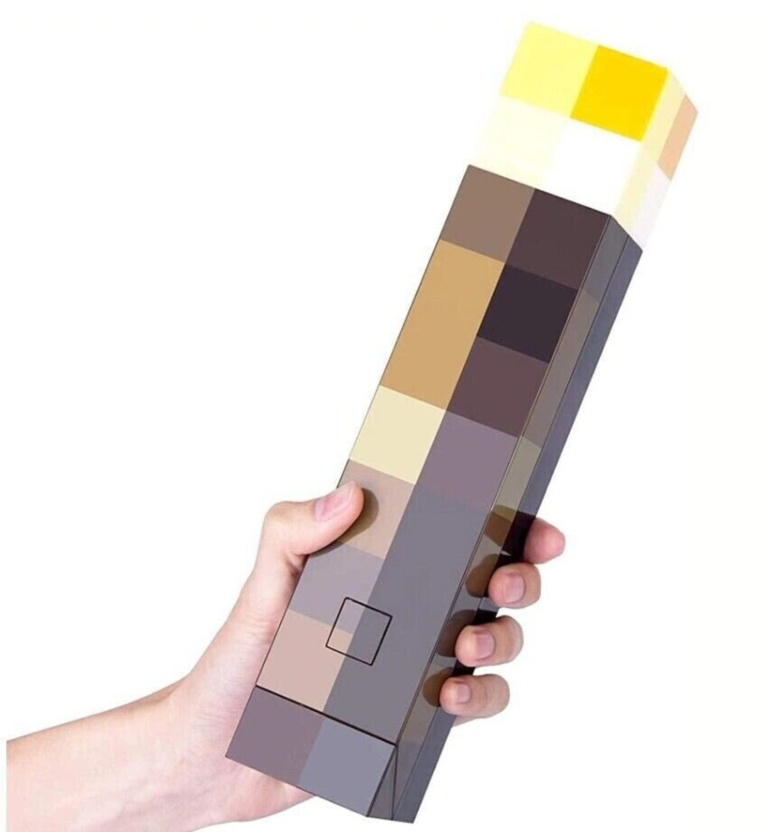 Minecraft Torch Night Light Minecraft LED Lamp Etsy
