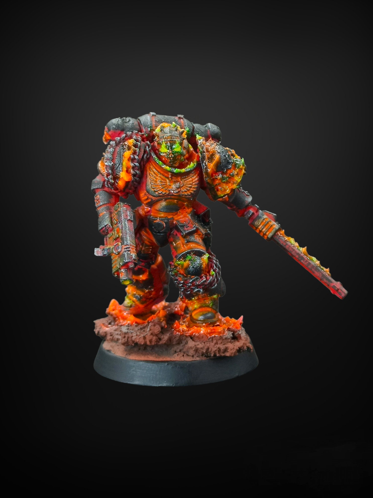 Legion of the Damned Assault Intercessor - Warhammer 40k Miniature