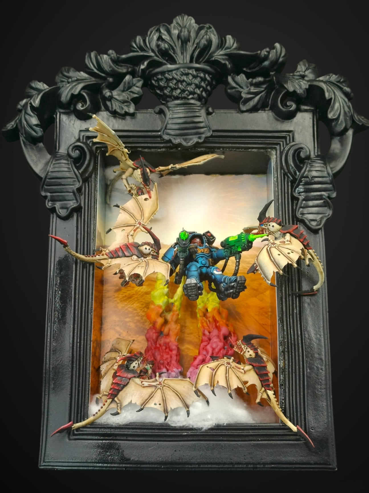 Framed Diorama Miniature: 