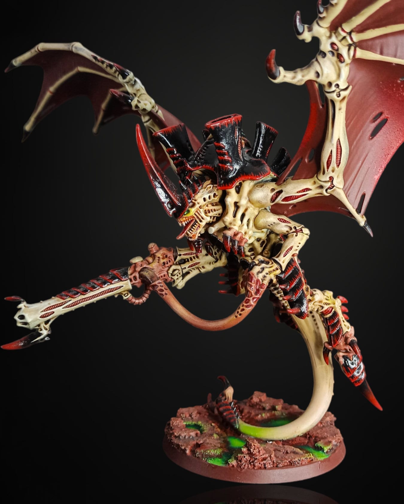 ティラニッド ウィングド ハイヴ タイラント - ウォーハンマー