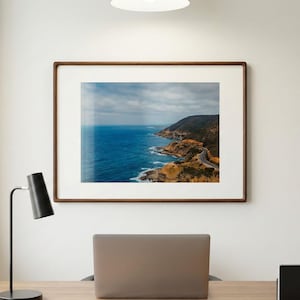 A1 Wooden Picture Frames, Solid Sapele Wood, Handmade Luxury Design, 3D Mat Profile, Elegant Document Frame, Australian Natural Colour
