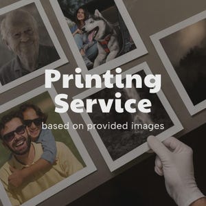 Custom Printing Service, Mailed Prints, Print and Ship, Photo Printing, Poster Print, Canvas Print, High Quality Physical Prints