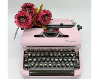 Typewriter "Purple White"