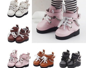 Minature Doll Shoes for 1/6BJD Doll-Like Yosd/MSD/SD17/ID75/Spirt Doll/Popo68 or 70cm Uncle Dolls-Doll Accessories-BJD Dolls shoes