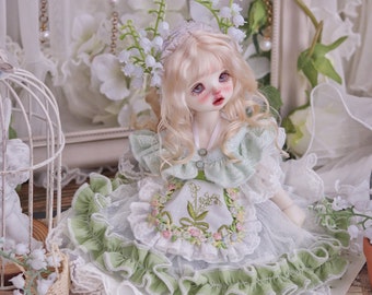 YOSD pop 1/6 poppenkleding set-BJD-kleding pak-Bjd Outfits voor Littlefee-Doll Accessoires-6 STKS poppenkleding pak