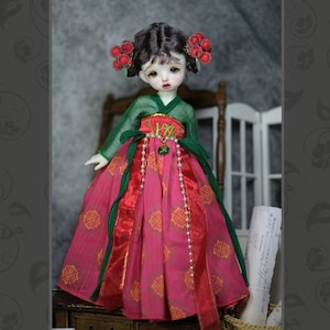 YOSD doll 1/6 doll clothes set-BJD clothing Suit-Bjd Outifts for Littlefee-Doll Accessories-4PCS doll clothing sui