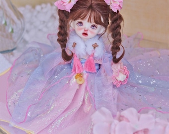 YOSD pop 1/6 poppenkleding set-BJD kleding Pak-Bjd Outfits voor Littlefee-Doll Accessoires-5 STKS poppenkleding pak