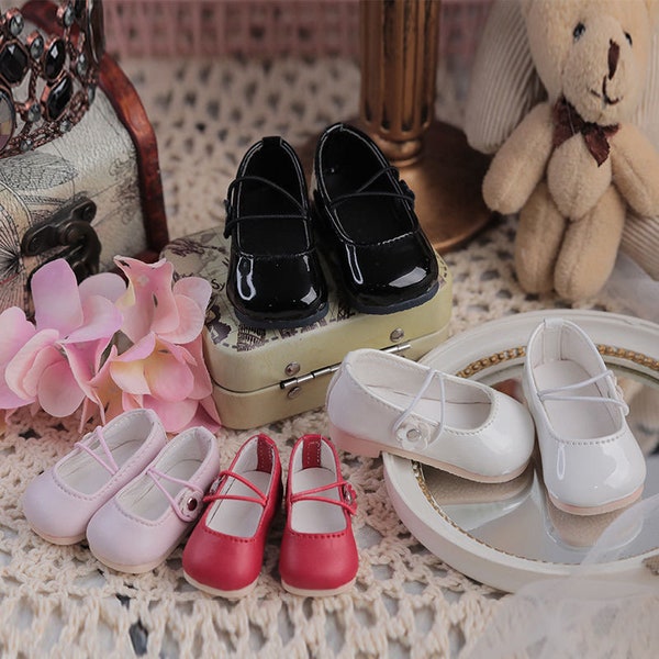 Ballet BJD shoes for for msd / mdd / angel philia / 1/6BJD-Doll Accessories-Fashion Doll Shoes-YOSD Doll shoes-Mary Jane Shoes for BJD Doll