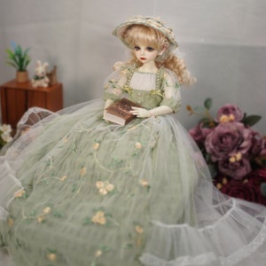 YOSD doll 1/4 doll clothes set-BJD clothing Suit-Bjd Outifts for Littlefee-Doll Accessories-60CM doll clothing suit