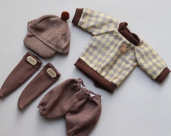 YOSD doll 1/6 doll clothes set-30CM BJD clothing Suit full set-Bjd Outifts for Littlefee-Doll Accessories-Fashing Doll outfits