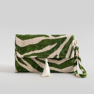 Silk Velvet Clutch Bag, Evening Bag,Mini Bag, Velvet Handbag, Women Clutch Bag, Handmade Mag
