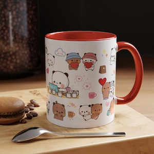 Cute Panda Bubu Dudu Coffee Mug (11, 15oz)