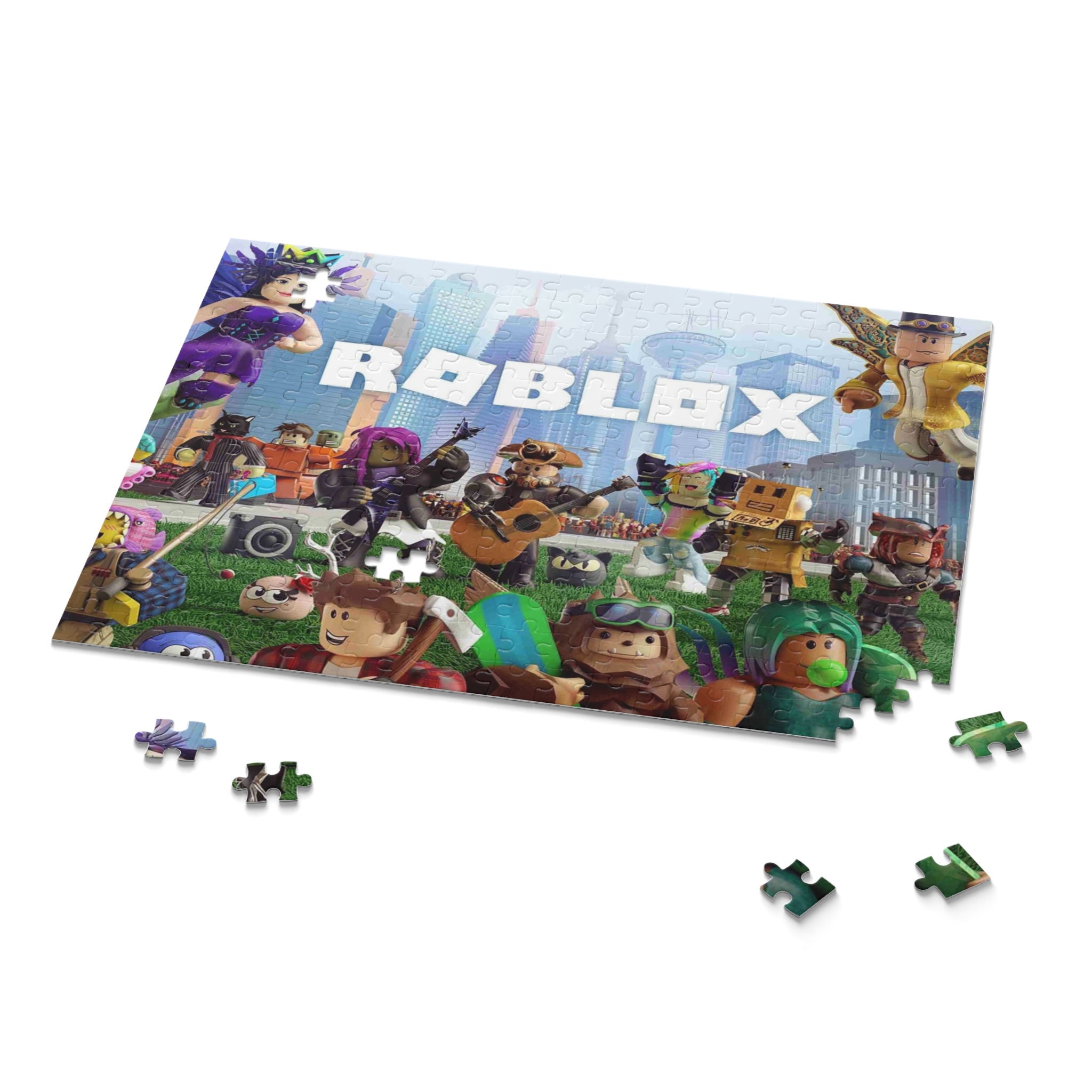 Roblox Face Kids Jigsaw Puzzle by Vacy Poligree - Pixels Puzzles