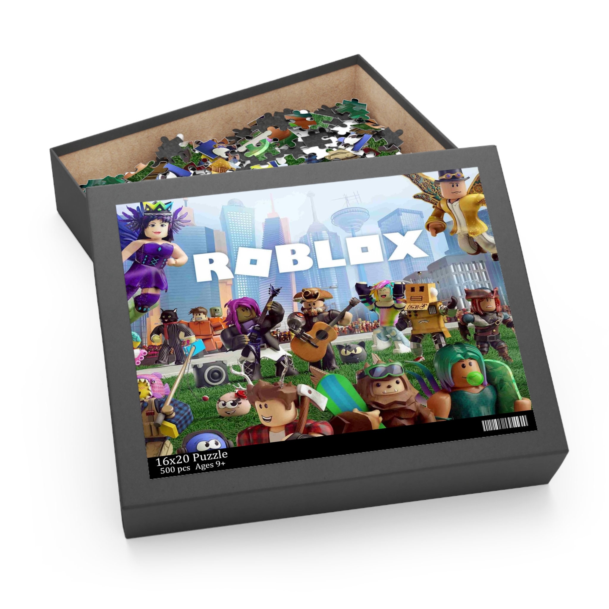 Roblox Face Kids Jigsaw Puzzle by Vacy Poligree - Pixels Puzzles