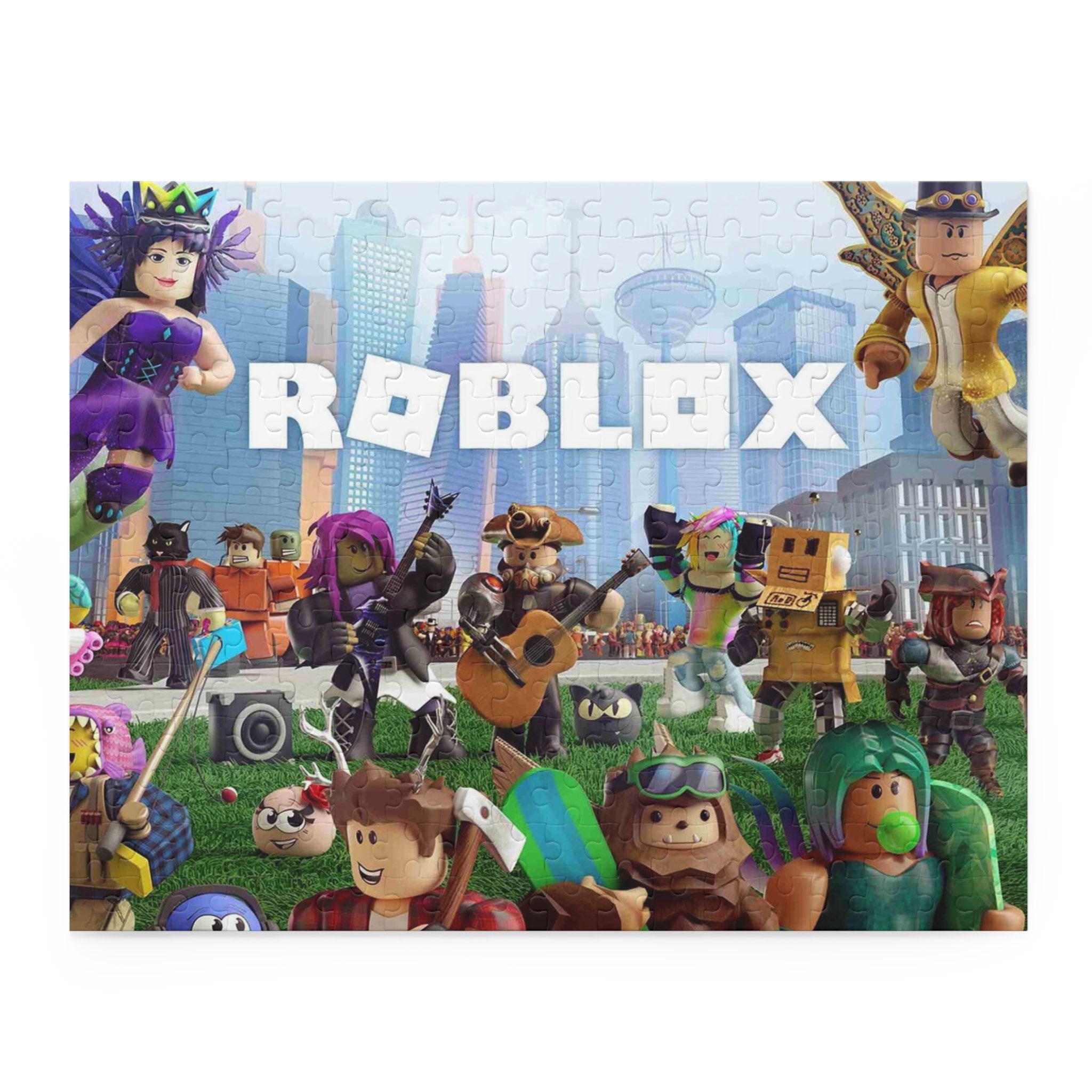 Roblox Face Kids Jigsaw Puzzle by Vacy Poligree - Pixels Puzzles