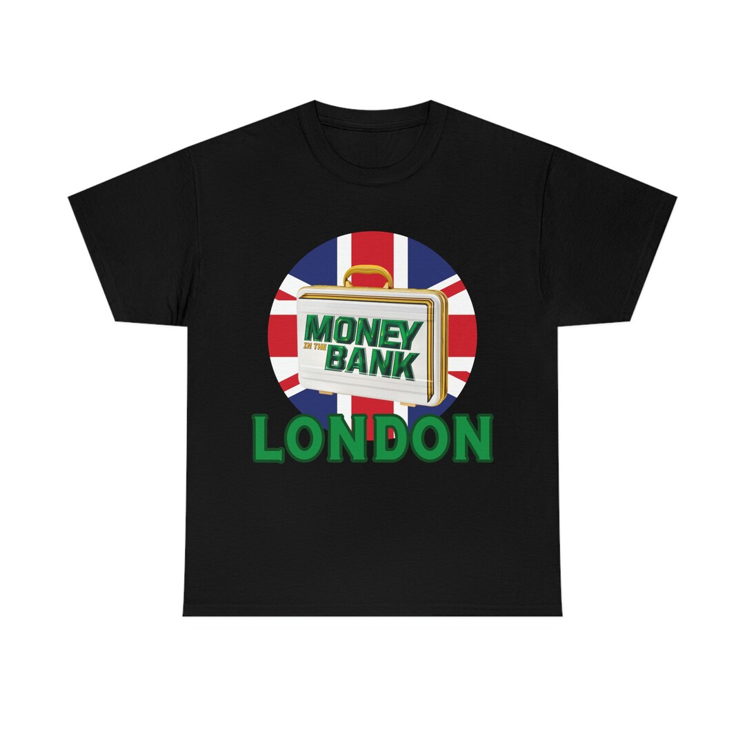 WWE Money in the Bank London Wrestling Tshirt Celebrate the Etsy