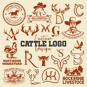 Custom Cattle brand design service, Livestock Brand Design Service, Ranch Brand Design Service, Custom Brand Digitization, Farm House Logo