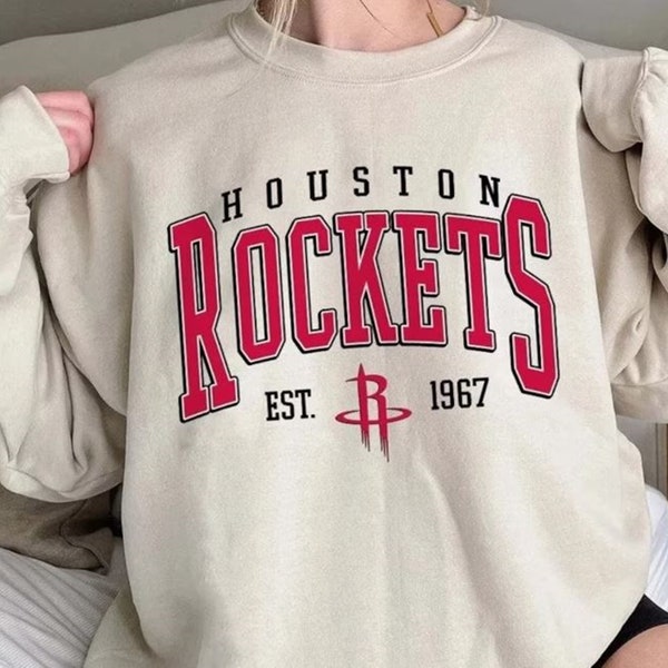 Houston Rockets Basketball Shirt - Etsy