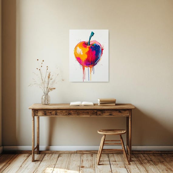 現代アート　オオヤサヤカ　Apple +Y　コラージュアート Oishi Sayaka 大石早矢香, Sensitive Apple - New Era - 秘めリンゴ