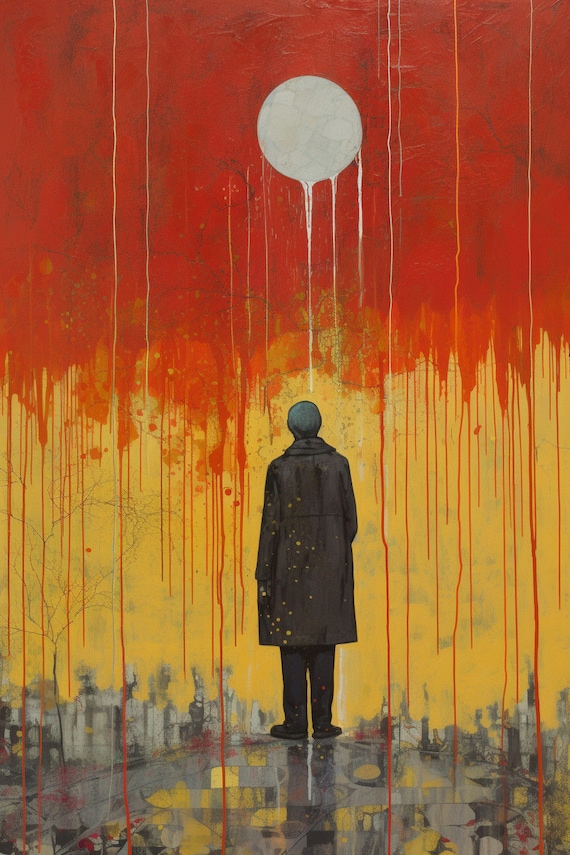 Impressionistic Landscape Peter Doig-inspired Original Painting