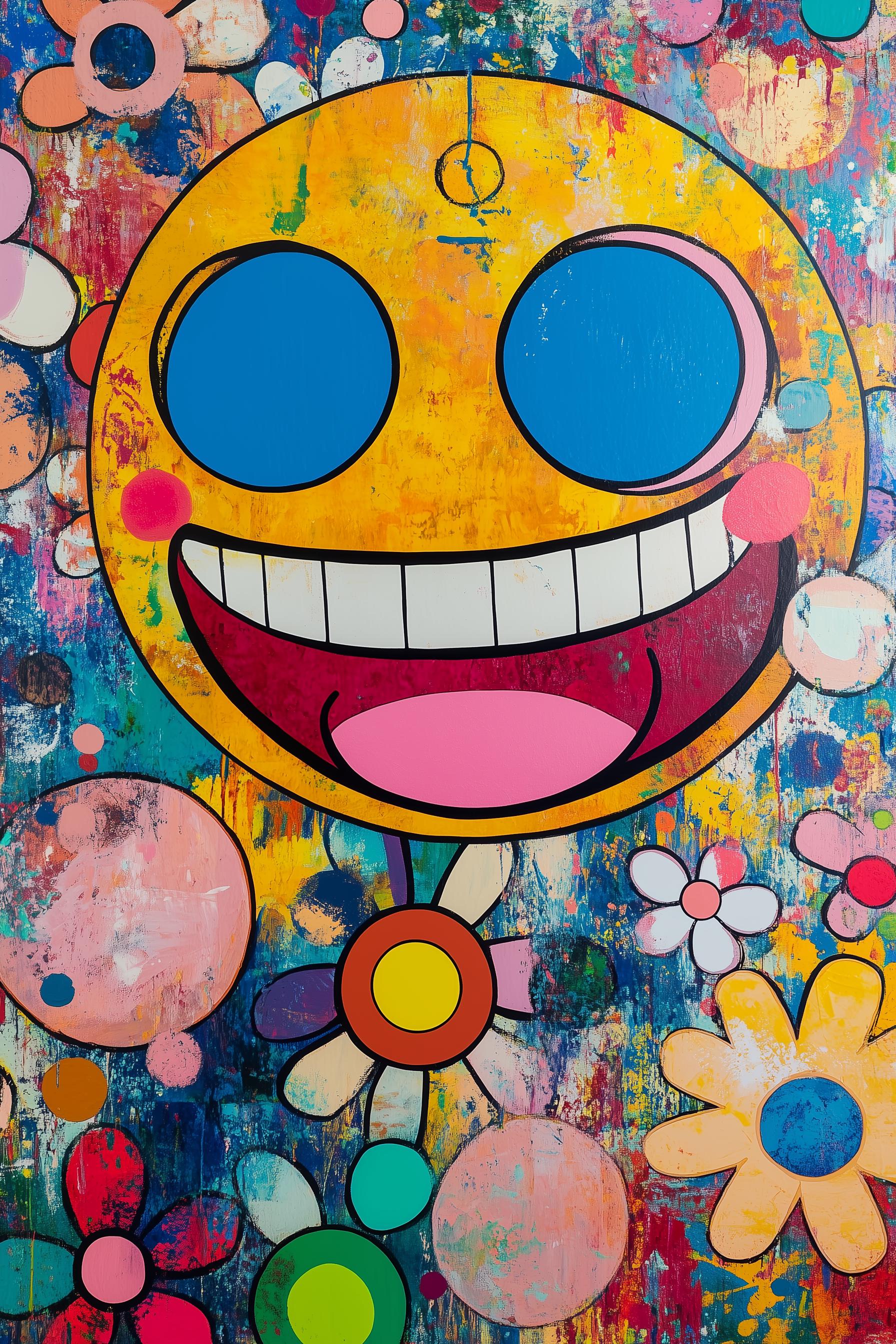 Psychedelic Blossoms: A Tribute to Takashi Murakami - Etsy