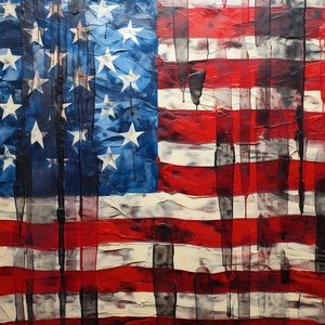 Jasper johns flag - Etsy 日本