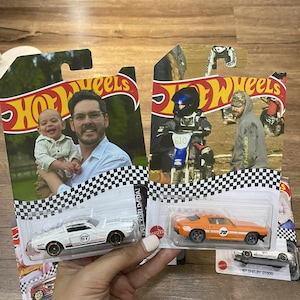 Custom Hot Toys Wheels Car, gepersonaliseerd diecast autocadeau, aangepaste foto HW-auto, uniek verzamelobject speelgoed, gepersonaliseerde geschenken, cadeau voor hem